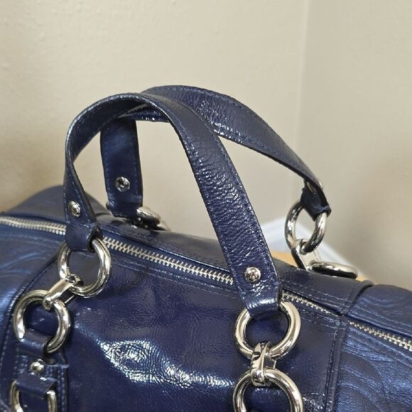 Coach Ashley Embossed Leather Satchel - Picture 5 of 16